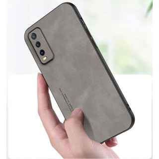 Ốp lưng vivo y20 y20s g y12a y20a v2070 y20s y12s y11s y20g y20t Vỏ chống rơi và hấp thụ sốc làm bằng da cừu chất lượng cao và vỏ cứng thân thiện với da