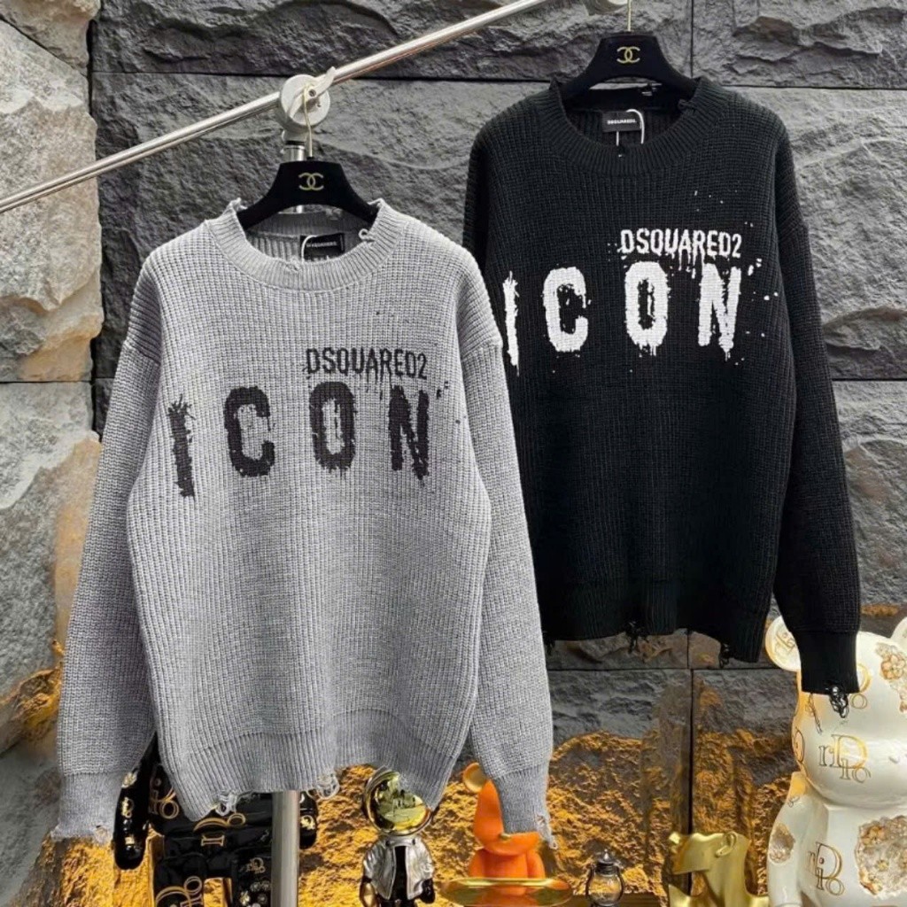 Áo Len Tăm I Con Vảy Sơn KCloset Áo Sweter Dày Dặn Dáng Rộng Nam Nữ NA575