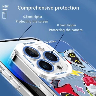 Ốp Điện Thoại Cho iPhone 16 + Pro MAX 16E SE4 6 6S 7 8 Plus X XS MAX XR Vỏ Bangboo Game Zenless Zone Zero Phim Hoạt Hình Chống Sốc Dễ Thương Trong Suốt Mềm Mại