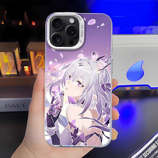 Ốp Điện Thoại Honkai Star Rail Castorice Cho Iphone 16 Pro Max 16e 11 12 13 14 15 Pro Max 7 8 Plus XR X XS Cover Cô Gái Dễ Thương Matte Armor Cao Cấp IMD Vỏ Chống Sốc