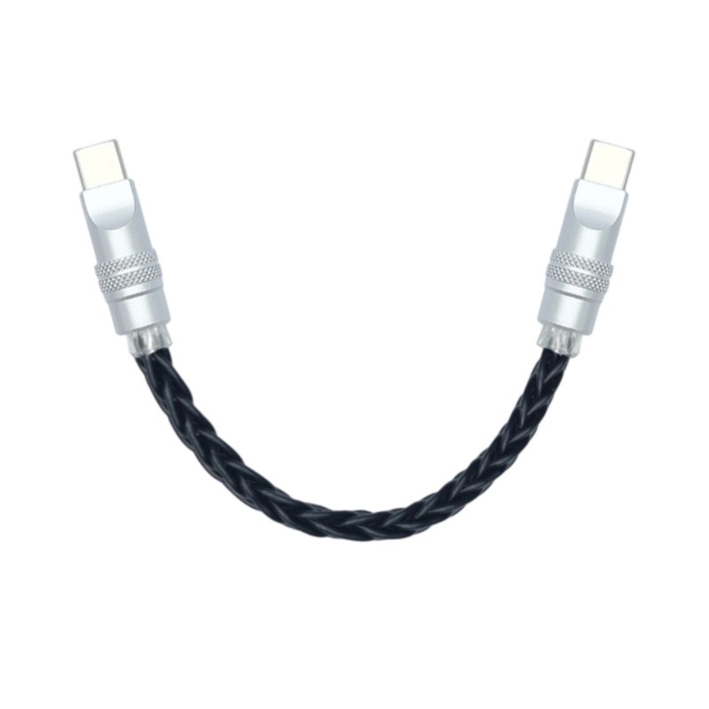 Độ bền cáp bện KIKIN Type C sang Type C để sạc nhanh và truyền dữ liệu
