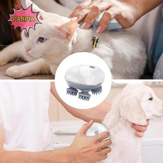 Máy mát xa điện PNPIA Máy mát xa da đầu cho chó có thể sạc lại Liên hệ với thú cưng Thư giãn Chăm sóc sức khỏe Massage Boutique