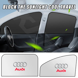 Audi Xe Bên Cửa Sổ Che Nắng Từ UV Bảo Vệ Màn Chống Nắng Bao Hai Mặt Kính Chắn Gió Ô Tô Che Nắng Cho Xe Audi Sline A3 A4 A5 A6 A7 A8 Q2 Q3 Q5 Q7 Q8 RS TT Quattro