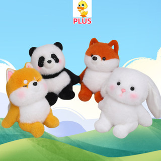 PLUS✨Chất lượng cao✨ Đồ chơi động vật nhồi bông có điện thoại di động Thỏ dễ thương Fox Panda Đồ chơi động vật sang trọng Quà tặng sinh nhật Trao đổi tốt nghiệp Quà tặng cho cặp đôi