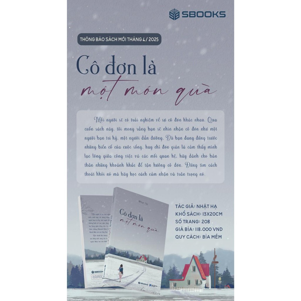 Sách - Cô Đơn Là Một Món Quà - SBOOKS
