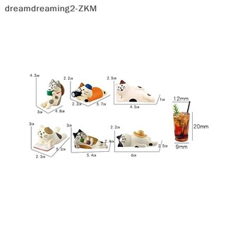 [dreamdreaming] 1 Đồ trang trí mèo con chữa bệnh dễ thương cho bảng điều khiển ô tô Hình nhựa Trang trí nội thất ô tô Phụ kiện xe [zkm]