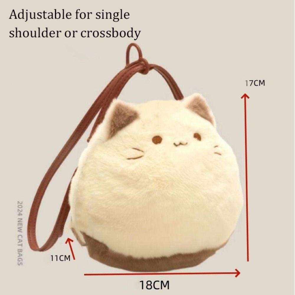 [Vận chuyển nhanh] Túi xách mèo con sang trọng SIMPLEAID, Túi ly hợp mèo cấp độ cao mềm mại, Túi đeo vai đáng yêu lông thú dễ thương Quà tặng cho bé gái