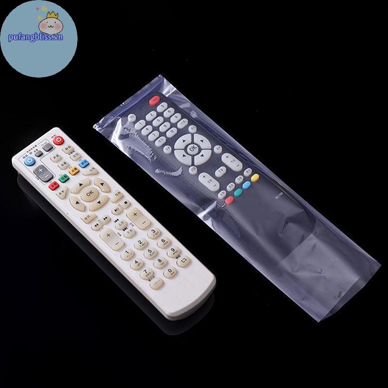 Pufangbliss Túi Phim Co Nhiệt Trong Suốt Cho TV Box Video Từ Xa Chống Thấm Nước Chống Bụi VN