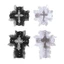 KIN Girl Flat Kẹp Tóc Crosses Balletcore Dành Cho Nữ Cô Gái Bunches Kẹp Tóc Tối Ngọt Balletcore Ảnh Đạo Cụ