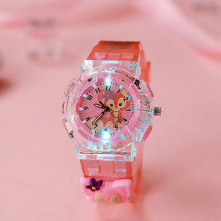 Children's watch, cute cartoon shape, pointer quartz watch for primary and secondary school students