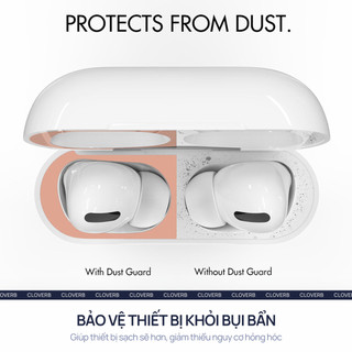 Miếng Dán Chống Bụi cho AirPods Pro AhaStyle Chống Bẩn Hộp Sạc