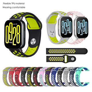 Dây đeo thể thao thoáng khí 22mm Dây đeo silicon cho Redmi Watch 5 Active / 5 Lite / Xiaomi Amazfit Bip 5 Unity