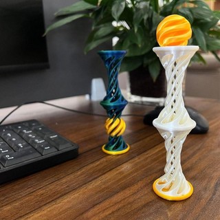 PWSEND Spin Ball, Đồ chơi thần tài thư giãn lo âu Bóng bánh răng in hình, Quả cầu quay cảm giác chất lượng cao Bóng căng thẳng cho trẻ em