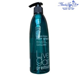 Gel tạo kiểu Livegain Hair Glaze, Super Hold 450ml [ TN ]