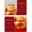 FANIELLAPOWELL Lucky Cat Bức tượng nhỏ, Wave Hand Đồ trang trí ô tô Nhật Bản, Quà tặng Dễ thương Năm sáng tạo vẫy tay Công sở mèo may mắn