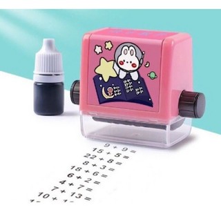 [Kho sỉ] Con Lăn Toán Học Máy In Thông Minh Tạo Phép Tính Cộng, Trừ, Nhân, Chia Cho Bé Học Toán Happykids