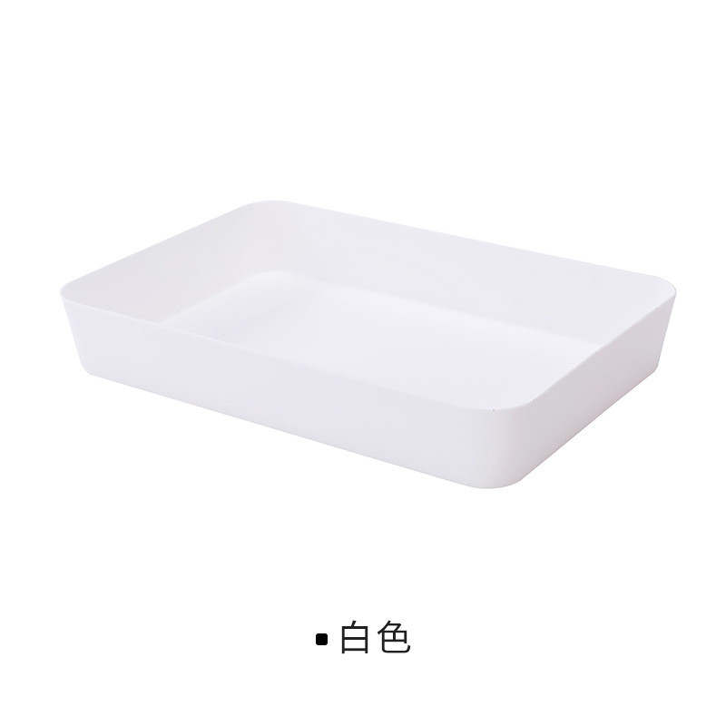 Ngăn Kéo Tách Hộp Bảo Quản Nhà Bếp Bộ Đồ Ăn Hộp Nhỏ Hình Chữ Nhật Nhựa Để Bàn Mỹ Phẩm Lưu Trữ Để Bàn Lưu Trữ Văn Phòng Phẩm Bảo Quản Mỹ Phẩm