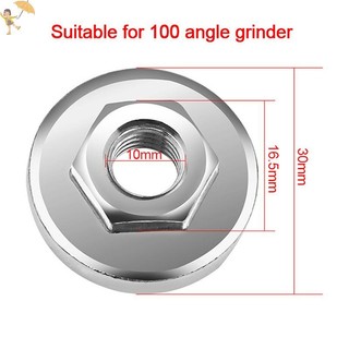 [Gou] 100 Máy mài góc Tấm áp suất Nẹp sửa đổi Đai ốc lục giác bằng thép không gỉ VN