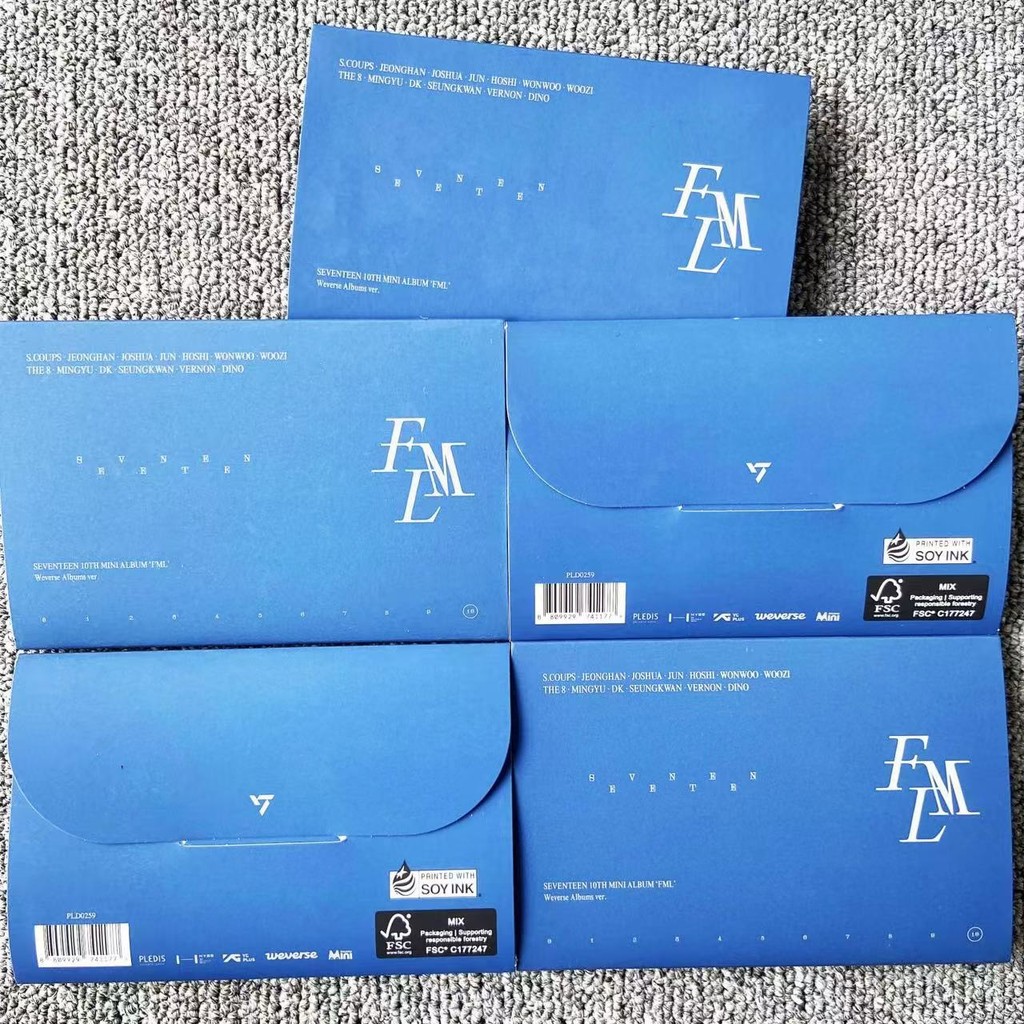 Seventeen FML 10Th Mini Album Wvs Album Ver (Mã QR đã hết hạn)