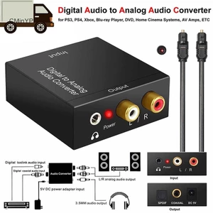 Bộ chuyển đổi âm thanh nổi âm thanh nổi Cyp Optical Coax Toslink Digital sang Ana L / Glory