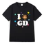 SY3 GD G-DRAGON Áo thun mùa hè KPOP Tay ngắn Top Bigbang VIP người hâm mộ quà tặng YS3