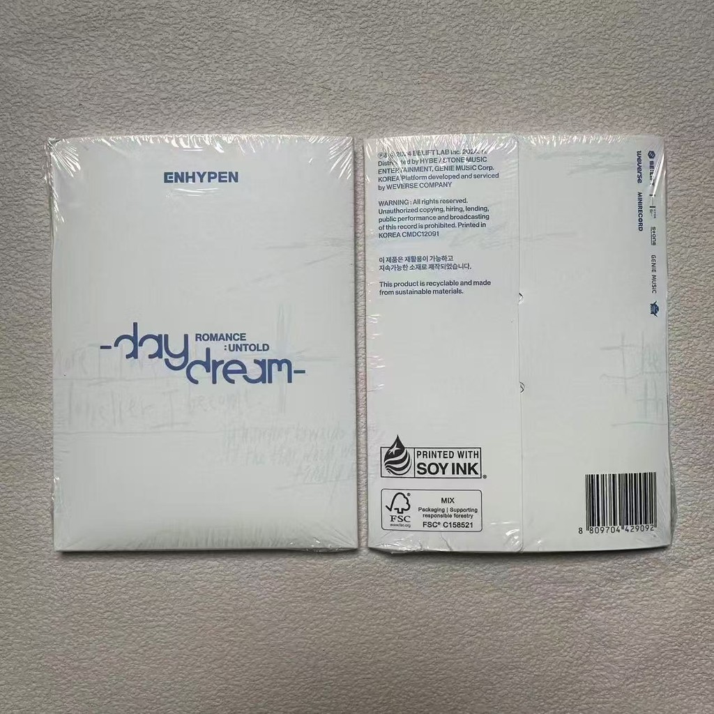 Enhypen ROMANCE: UNTOLD -daydream- Weverse Album Ver (Mã QR đã hết hạn)