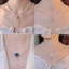 SY Thiết Kế Thời Trang Nhẹ Sang Trọng Không Phai Màu Vòng Cổ Ngọc Trai Đa Năng Thanh Lịch Xương Đòn Vòng Cổ Bán Chạy