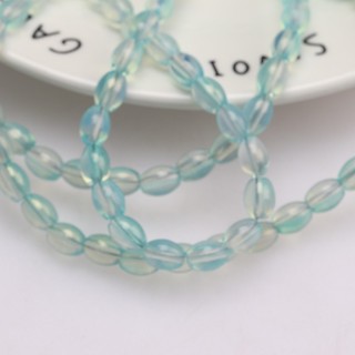 95 Chiếc 6 * 8 Mm Hạt Gạo Chất Lượng Cao Giả Vỏ Tròn Ngọc Trai Hạt Tự Làm Vòng Tay Cổ Tua Rua Kẹp Tóc Chất Liệu