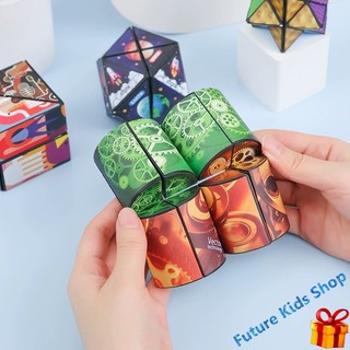 Rubik 3D Thay Đổi Hình Dạng – Đồ Chơi Logic Sáng Tạo Cho Bé