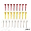 Tabata Pro Slim Short Wooden Golf Tees – Tee golf gỗ ngắn bền cho cú đánh bằng gậy sắt & fairway