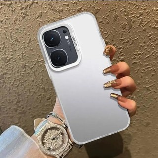 Dành Cho iQOO Neo 9 Ốp Lưng iQOO Neo9 Pro Ốp Lưng Điện Thoại Laser Kim Loại Màu Cực Quang Chống Sốc Ốp Lưng