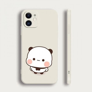 Ốp điện thoại hoạt hình dễ thương một hai bubu cho iPhone16 / 15 / 14 / 12 / 11 / 13 PRO MAX / PLUS / Mini / X XS XR 6 / 7 silicon lỏng bảo vệ toàn diện vỏ mềm chống rơi chống sốc