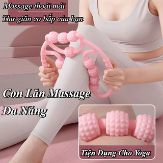 Con Lăn Massage Đa Năng,bắp tay giúp thư giãn cơ bắp đa năng tiện lợi,Con Lăn Vòng Chân Máy