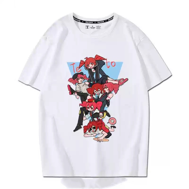 Áo Thun Cosplay Kasane Teto Mùa Hè, Chi Tiết Xiếc Chi Tiết SB1