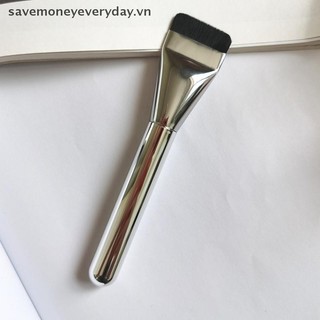 [savemoneyeveryday] Cọ nền siêu mỏng Bàn chải đường viền mặt nhẹ và mỏng Bàn chải đường viền phẳng Bàn chải trang điểm kem nền [vn]