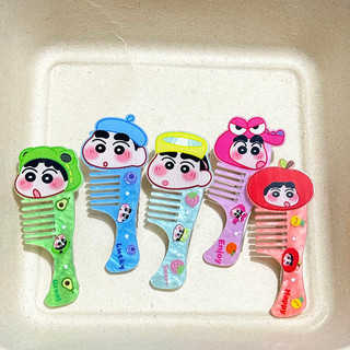 Bán Crayon Shin-Chan Lược Tóc Dễ Thương Cô Gái Ngọt Ngào Hoạt Hình Nổ Kẹp Tóc