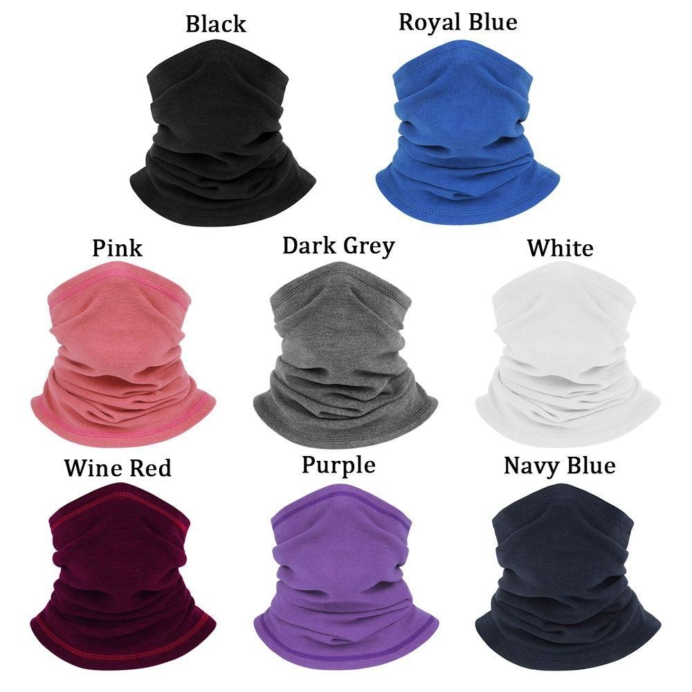Ống cổ lông cừu và mũ len Polar Fleece, khăn thể thao đa chức năng