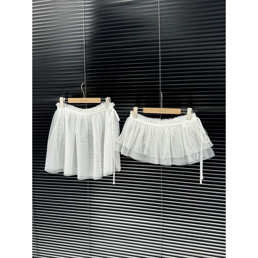 Milyfashion Váy Trắng Chữ a Cao Cấp Phong Cách Mùa Hè Sang Trọng