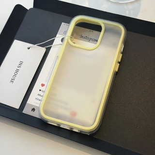 Khung Màu Sắc Sang Trọng Mờ 3 Trong 1 Ốp lưng iPhone16 Pro Max 15 14 13 12 11 Pro Max Chống Sốc Bảo Vệ Camera Ốp Lưng Cứng Chống Rơi