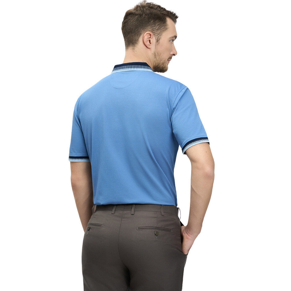 Áo thun Polo có túi SAN SCIARO vải cotton phom regular SS00000001