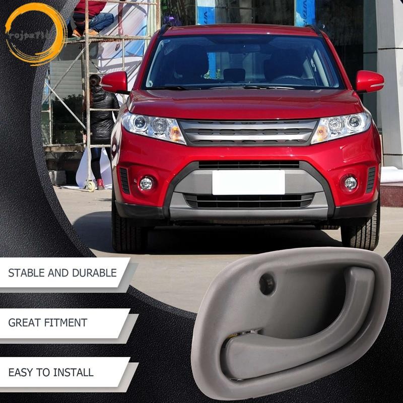 4 Bên Trong Tay Nắm Cửa Phía Trước Phía Sau Bên Trái Phải Cho Suzuki Grand Vitara Xám 95-01 83130-60G01 83110-60G01