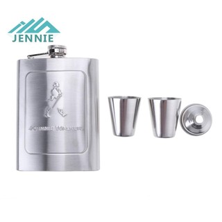 Bộ cốc uống nước bằng thép không gỉ di động 7oz Outdoors [jennie1.vn]