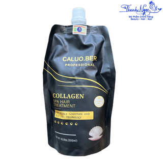 Hấp dầu ủ tóc siêu mượt CALUO.BER SPA HAIR TREATMENT COLLAGEN 500ml [ TN ]