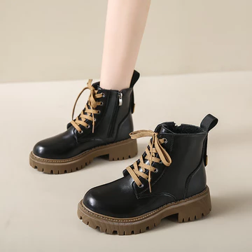 35-42 Size Lớn Giày Nữ Mùa Đông Cotton Martin Giày Bốt Đế Dày Tăng Chiều Cao Giày Bốt Nữ Nữ Nữ Ngắn Nữ Ngắn Bốt