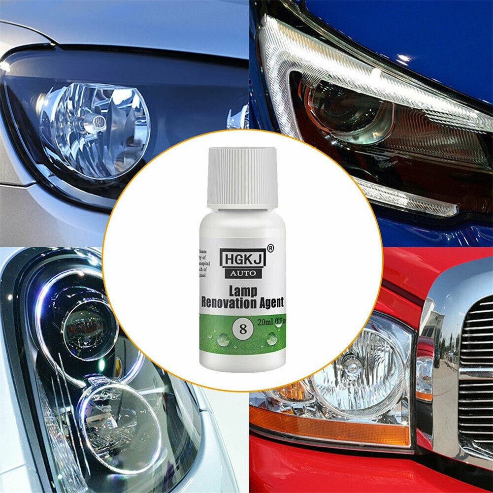 [Cosyh] 20ml HGKJ 8 S Đèn pha đánh bóng xe hơi Cải tạo phục hồi Ba Lan