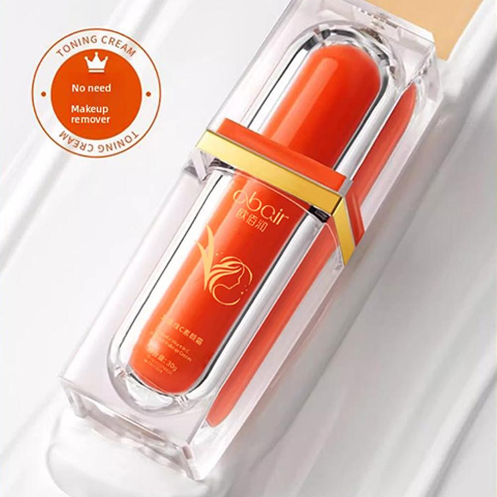 30g Kem bổ sung Five Vitamin C Kem che khuyết điểm / Vitamin Up Cream Vc Lazy Suyan / Kem trang điểm T6c5