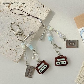 Ssvn Y2K Điện Thoại Charm Màu Hồng Móc Khóa Mặt Dây Chuyền Túi Dây Xích Điện Thoại Phụ Kiện Dễ Thương Cho Bé Gái Nữ Trang Sức.