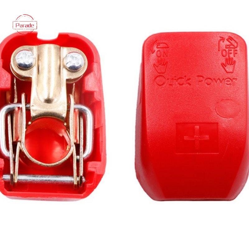 Parade 2 Chiếc 12V Xe Phát Hành Nhanh Ngắt Kết Nối Thiết Bị Đầu Cuối Kẹp Kết Nối Một Phần VN
