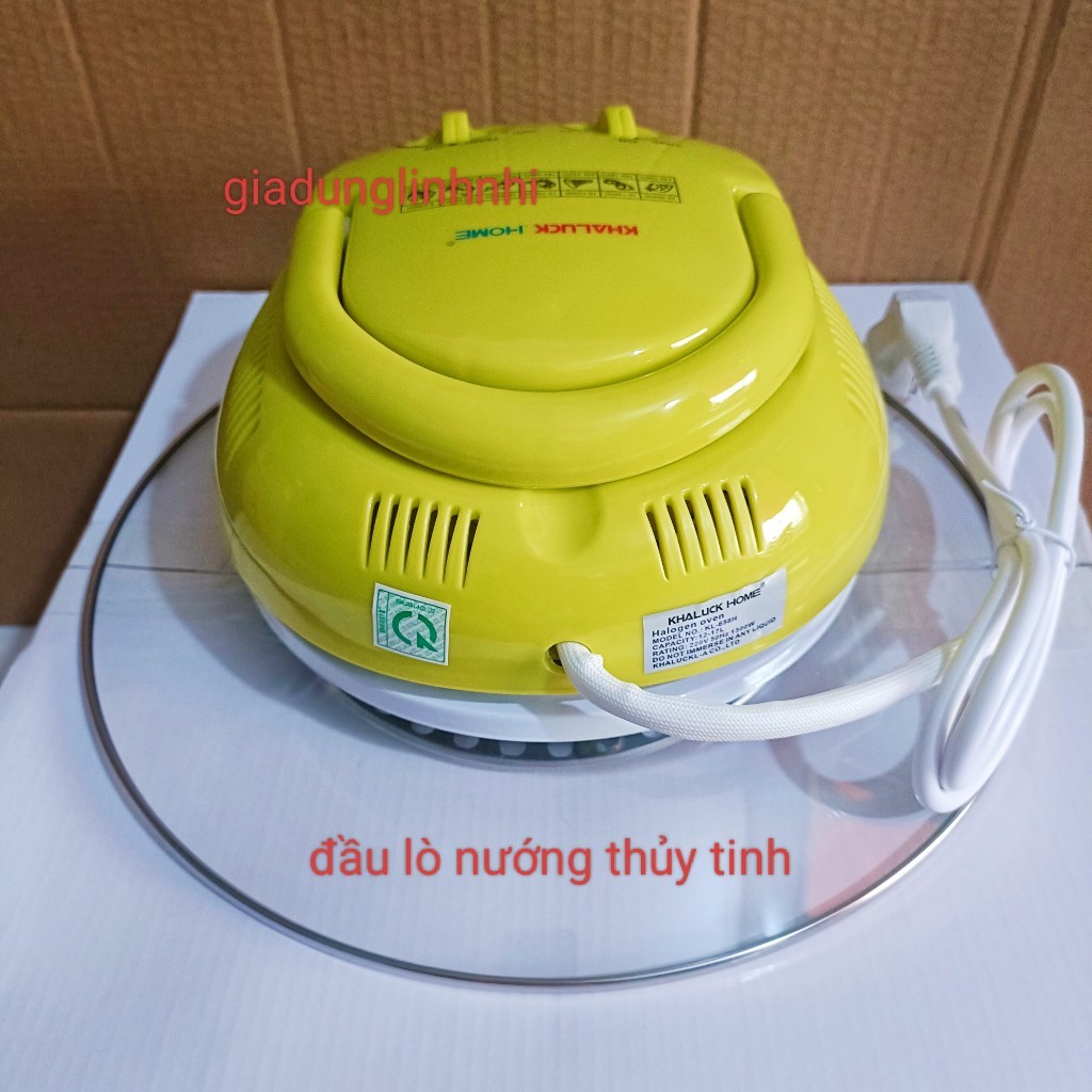 Thân và Phụ kiện Lò Nướng Thủy Tinh Dung Tích 12 lít- 17 lít dùng được cho tấc cả các loại lò nướng