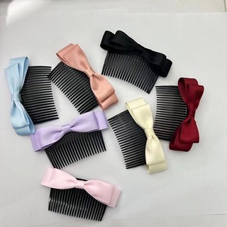 Mũ đội đầu lược đảo ngược nơ xanh tính khí vô hình